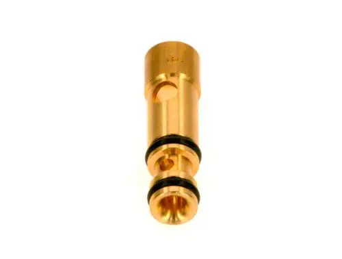 Bosch Venturi-Element aus Metall mit mehreren Durchlässen und Dichtungen, in zylindrischer Form, auf hellem Hintergrund.